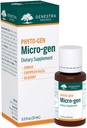 Genestra Brands Micro-gen tención Gingko, European Hazel y Bilberry Herbal Suplemento tención 0.5 fl. oz.