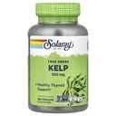 Solaray Kelp 550 mg con ácido fólico para la función tiroidea saludable, Energía & metabolismo Apoyo Silencioso no transgénico Silencio 180 VegCaps