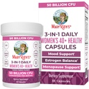 MaryRuth Organics 3-in-1 Daily Health 40+ Probióticos para las mujeres sometidas clínicamente probados Silencio Estrógeno Suplemento para las mujeres ← 50 Billion CFU ← Allergen Gratis ← 30 ct