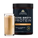 Antiguo Grado de Nutrición Fed, Cage Free, Broth de Bone Protein Powder, 20g Proteína, Peptides de Collagen Hidrolyzed, Keto & Paleo Friendly, soporta la salud conjunta " Gut, Turmérico, 20 Serviciones