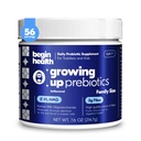 Comienzo de la salud Creciendo Prebióticos para Niños 56-Packs ← Prebiótico Soluble Powder Stool Softeners y Digestive Gut Health Suplemento ideal para mezclar con niños Bebidas diarias y alimentos blandos - Desflavorado