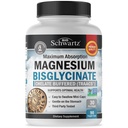 Magnesium Bisglycinate 100% Chelate No-Laxative Effect - Maximum Absorption & Bioavailability, Fully Reacted &amp; Buffered - Healthy Energy Muscle Bone & Joint Support - Non-GMO Project Verified - 90 ct