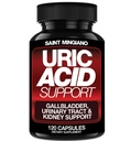 Uric Acid Flush for Gout Support -120 Capsules - Supports Kidney Cleanse Detox " Repair, Gallbladder " Urinary Tract Issues - Essential for Detox " Joint Support - Cranberry Extract