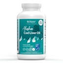 Jigsaw Health Alaskan Cod Liver Oil TEN 900 mg Omega-3 con EPA, DHA y DPA TENIDO Incluye vitaminas Ocultadoras Naturalmente A &amp; D TEN 180 Softgels ANTE 60 Servings