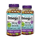 Webber Naturals Triple Fuerza Omega-3 900mg 200 softgels x 2(2 Botellas)