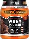 Fortaleza del cuerpo 100% Whey, Polvo Proteína Premium, Chocolate, 1.78lbs