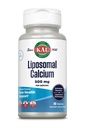 KAL Liposomal Calcio 500 mg, Suplemento de Calcio de Alta Absorción, Soporte de Calcio Esencial, Vegan, Gluten Gratis, No Soy, 30 Serviciones, 90 VegCaps
