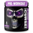 ¡JNX lanza la maldición! Pre Workout Powder for Men &amp; Women, Caffeine, Beta-Alanine, Creatine, L-Citrulline, 50 Servings, Dark Grape Flavor – Boost Energy, Strength & Focus