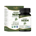 Neem 120 Tablets ← Azadirachta Indica (Neem) ← USDA Organic Certified Silencio Healthy Skin and Detox ← Dietary Supplement - 120tab