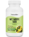 NaturalSlim Evening Primrose Oil for Women 1500mg from Cold Pressed Oil - Metaboil 500 GLA Suplemento Gamma Linolenic Acid for Women’s Health, Metabolism, Heart & Skin Health - 270 Softgels
