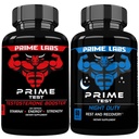 Prime Labs Testosterone Booster + Night Duty Sleep Suplemento