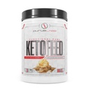 Los laboratorios de púrpura KetoFeed Protein ← Keto Low Glycemic Protein Meal Reemplazo ← Carb bajo, 0 Azúcares Silencio Añadido MCTs  20g Whey Protein (Salted Vanilla Caramel)