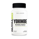 NutraBio Yohimbe (4mg)- Yohimbe Suplemento para Hombres y Mujeres- Yohimbe Bark Extracto- 4mg- 90 cápsulas vegetales