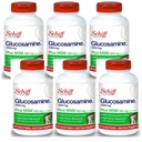 Schiff Glucosamine 1500mg Plus MSM y ácido hialurónico, 150 tabletas - Suplemento Conjunto (Pack of 6)