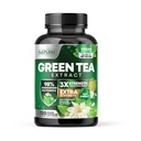 Construido por Nature Green Tea Extract 1000mg – Suplemento de alta potencia con 98% Polyphenols, 75% Catechins " 45% EGCG – Natural Energy Support – Non-GMO – 120 cápsulas