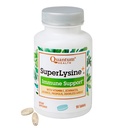 Quantum Health SuperLysine+ Advanced Formula Immune Support Suplemento Lysine 1500 mg, Vitamina C Echinacea Licorice Bee Propolis &amp; Odorless Ajo Ajo diario Blend for Women &amp; Men - 90 Tablets