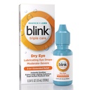 BLINK Triple Care Eye Drops for Dry Eyes, Lubricant Eye Drops, Soothing for Moderate to Severe Dry Eyes, with Hyaluronate, Reduces Discomfort, Long-Lasting Hydration, 0.34 Fl Oz