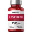 Piping Rock L-Tryptophan 1500 mg  90 Capsules ← Formulario gratuito ← Non-GMO, Gluten Free Supplement