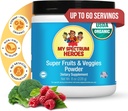 My Spectrum Heroes Super Fruits and Veggies Powder - Whole Food Supplement - 16 Superfoods - Powerful Antioxidant - Immune Health Aid - Boosts Digestive Health - Non-Gluten-Free (228 Grams)