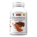 ANDREW LESSMAN Cinnamon 400mg - 360 Capsules - High Potency, Standardized Extract. Sin aditivos. Cápsulas pequeñas fáciles de absorber