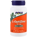 AHORA Opti L-zinc, 30mg, 100 cápsulas (Pack of 3)