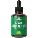 Chlorophyll Liquid Drops - Ultra High Purity, Alcohol Free, Non-GMO, Gluten Free Liquid Chlorophyll Drops Supplement. Toma con Agua. Desodorante interno + Cuidado de la piel, Apoyo inmunitario y digestivo