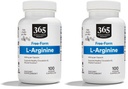 Mercado completo de alimentos, L Arginine 500Mg 100 Veggie Caps (Pack de 2)
