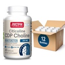 Jarrow Formulas Citicoline CDP Choline 250 MG, CDP Choline Supplement Supports Brain Health, Performance and Memory, 60 Capsules, Hasta 60 Day Supply (Pack of 12)