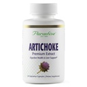 Paradise Herbs Artichoke Extract, Supports Digestive Health, Active Whole Spectrum, 250mg, Vegan, Non GMO, Gluten Free, 60 cápsulas vegetarianas
