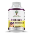 Simplemente Naturalezas Pura Premium Berberina HCl 500mg - 120 cápsulas - Cardiovascular Gastrointestinal Immune Support - Chromium Cinnamon