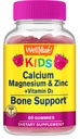 Calcio, Magnesio, Zinc + Vitamina D3 Gummies by WellSí ← Bone, Muscle y Nerve Health Support, Immune Support Silencio para Hombres y Mujeres TEN Gluten Free, Non GMO ← Raspberry Flavor Silencio 60 Conde