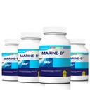 Marine D3 Omega 3 Calamari Ecklonia Cava DHA (4 botellas - 240 cápsulas)