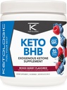Ketologic Keto BHB (Mixed Berry Flavor) 30 Servimientos - Exógeno Ketone Suplemento con goBHB, Beta-Hydroxybutyrate Salts