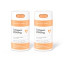 Salud por Habit Collagen Suplemento 2 Pack (120 Capsules) - Vitamina C & Vitamina E, 2000mg, Peptides Collagen, Absorción Superior, Apoya tu piel, No GMO, Libre de Azúcar (2 Pack)