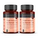 purclinica Ácido hialurónico 300mg x 360 Tabletas (2 Botellas de 180-12 Meses fuente). Ácido Hialurónico de Fuerza Triple. 300% más fuerte que cualquier otra tabla HLA.