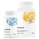 THORNE - Curcumin Phytosome Sustained Release (120 Capsules) & Memoractiv (60 Capsules) Bundle - Apoya la salud conjunta, la salud muscular y el envejecimiento saludable - Dairy Free, Soy Free, Gluten Free