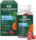 eyetamins Blue Blocker® Eye Health - 60 Lutein Gummies - Ofthalmologist-Developed - Support Vision, Filter Blue Light & Help Eye Strain - Promociona el sueño, Focus Eyesight – Vegan " Non-GMO Formula