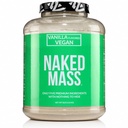 NAKED Vegan Mass - Vanilla Vegan Weight Gainer - 1.230 Calories, Non-GMO, Soy &amp; Gluten Free, No Artificial Ingredients - 8LB Bulk - 11 Servings