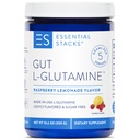 Esenciales Gut L-Glutamine Powder - Exclusivamente Hecho en Estados Unidos - Pure L Glutamine Powder for Gut Health (50 Servings, Raspberry Lemonade)