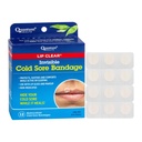 Quantum Health Lip Clear Invisible Cold Sore Patches for Lips Help Soothe Shield " Hide Cold Sores - Helps Prevent Contamination - Fever Blister Bandages for Women &amp; Men - 12 Count