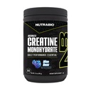 NutraBio Pure Micronized Creatine Monohydrate Powder Suplemento, Blue Razz (300 g) - Apoya Bulk Muscle Energy, Recovery y Strength - HPLC Tested Creatine Powder Suplemento para Hombres y Mujeres