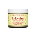 Marcas básicas L-Lysine Lip ungüento con Camphor, Menthol, Vitamina A &amp; E, 0.875 oz