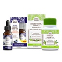GuruNanda Black Seed Oil, Cold-Presed Nigella Sativa - Rich in Vitamin D3 5000 Units & Digestiva Triphala (240 Tablets), soporta la digestión, ayuda con el rubor