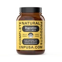Productos naturales completos cápsulas de enzima digestiva, 550mg, 100ct  durable Fórmula de base vegetal, cápsula orgánica Shell, soporta equilibrio digestivo " Absorción de nutrientes