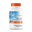 Mejor Chewable Fully Active Methyl B12, Methylcobalamin, Energy, Memory, " Mood Support, Non-GMO, Gluten Free, Soy Free, Vegan 60 Tablets