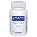 Pure Encapsulations Chromium (Picolinate) 500 mcg - for Lipid & Carbohydrate Metabolism* - Suplemento Mineral - Absorción Superior Chromium Supplement - Vegan & Gluten Free - 180 Capsules