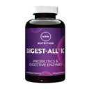 MRM Nutrición Digest-All ® IC Probióticos " Enzymes Digestivos " TEN Mejora de la Digestión y Absorción ANTE La Digestión Saludable ANTERI may Help with Bloating and Gas TEN Gluten-Free TEN 30 Servings