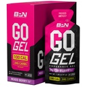 BARE PERFORMANCE NUTRITION, BPN Go Gel Endurance, 24g of Carbohydrates &amp; 100 Calories per Pack, Vegan + Gluten Free Running Gel, 10 Single-Serving Packs, Mixed Berry