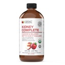 Productos naturales completos Riñón completo - 8oz Líquido orgánico para el cuidado del riñón, limpieza y desintoxicación con vinagre de manzana, limón, " Orgánica Chanca Piedra.