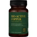 Global Healing Bio-Active Copper Supplement Cu1 - Cuprous Nicotinic Acid Helps Detox Body from Within - Supports Immune System &amp; Red Blood Cell - Niacin Vitamina B3 Chelated Copper - 30 cápsulas